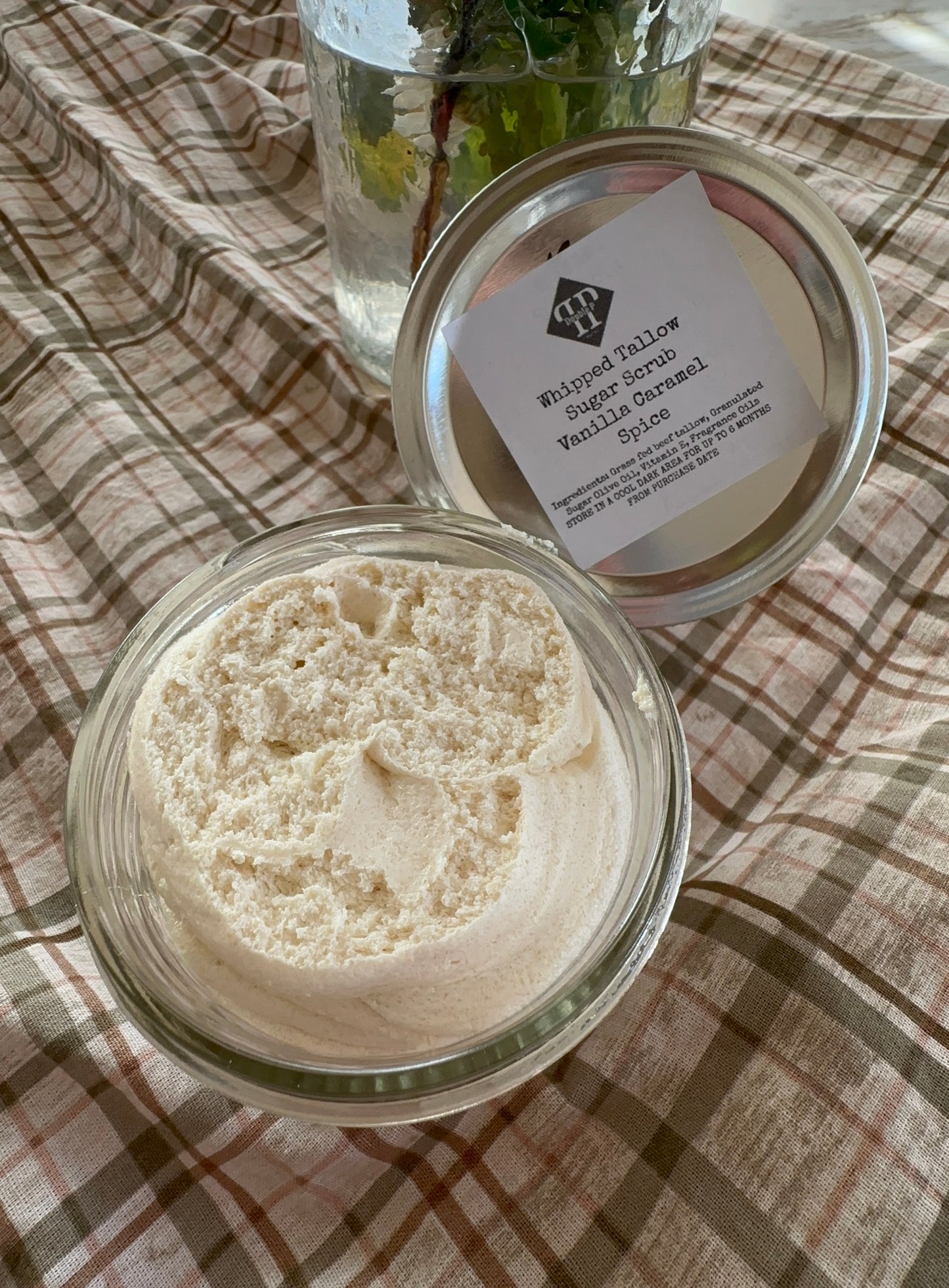 Whipped Tallow Sugar Scrub